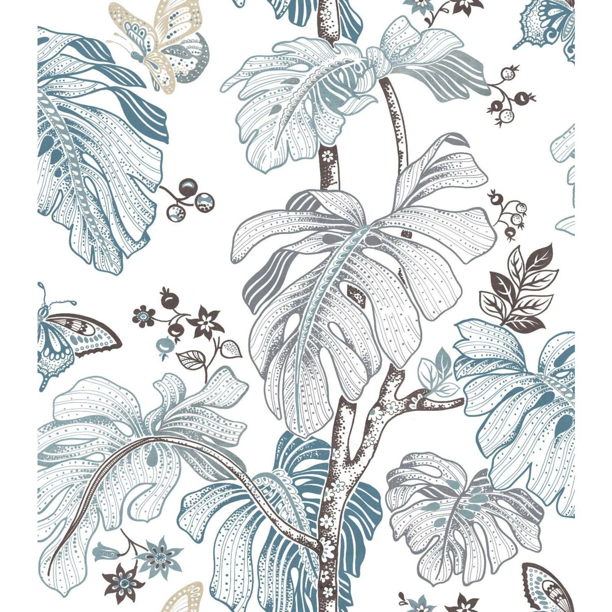 RoomMates Boho Palm Peel & Stick Wallpaper